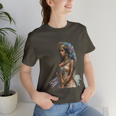 Ancient Egyptian Priestess - Short Sleeve Tee